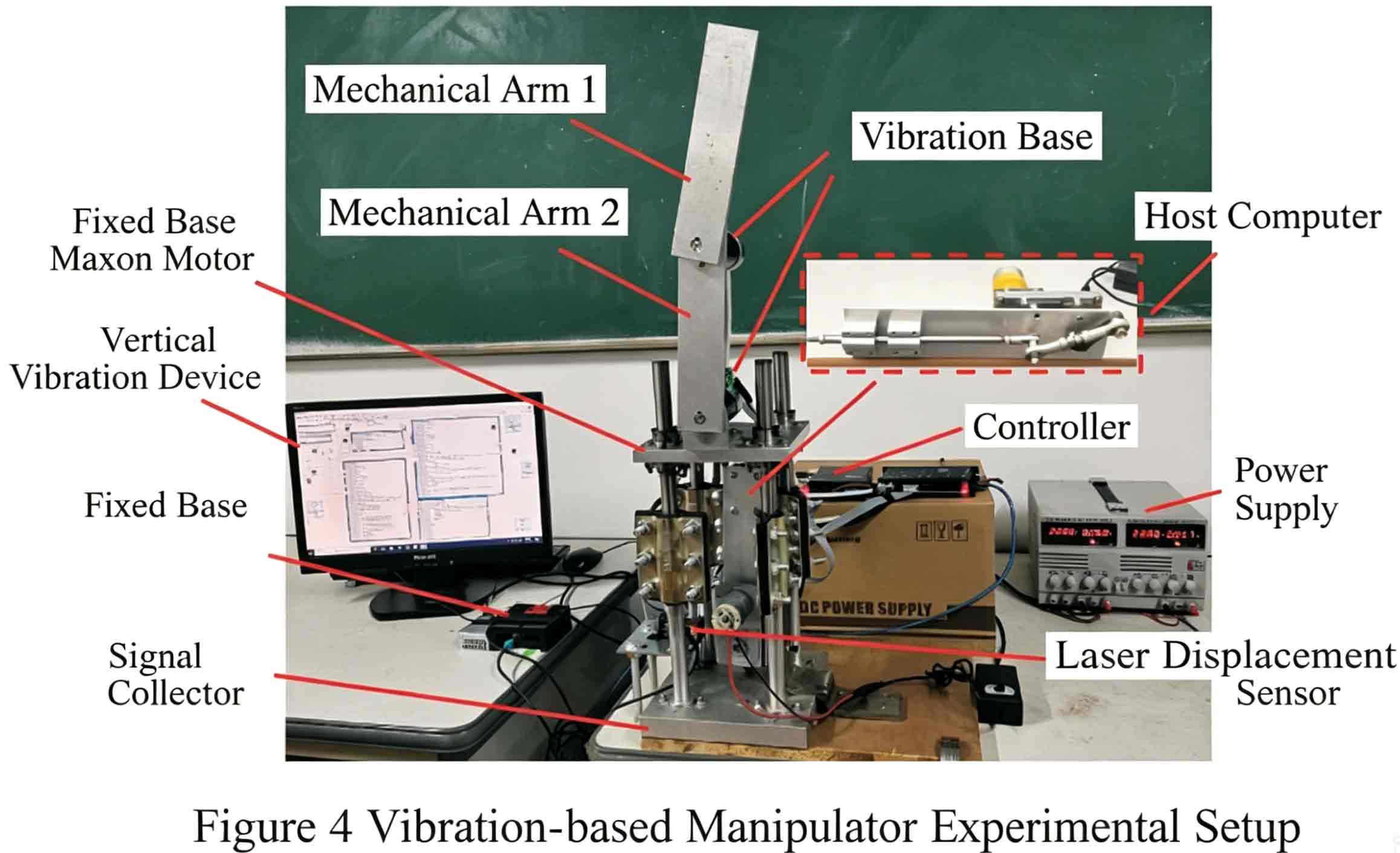 Robust Finite-Time Control of Robotic Arm Under Base Vibration